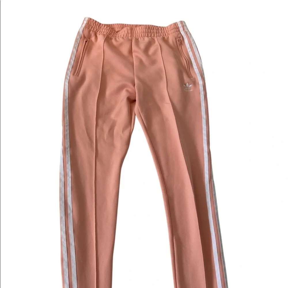 Adidas SST Track Pants in Ambient Blush - Picture 5 of 12